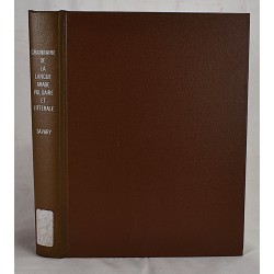 Grammaire de la Langue Arabe Vulgaire et Litterale 